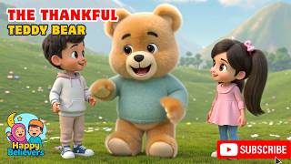 The Thankful Teddy Bear | Islamic Kids Rhyme | Alhamdulillah Song for Children