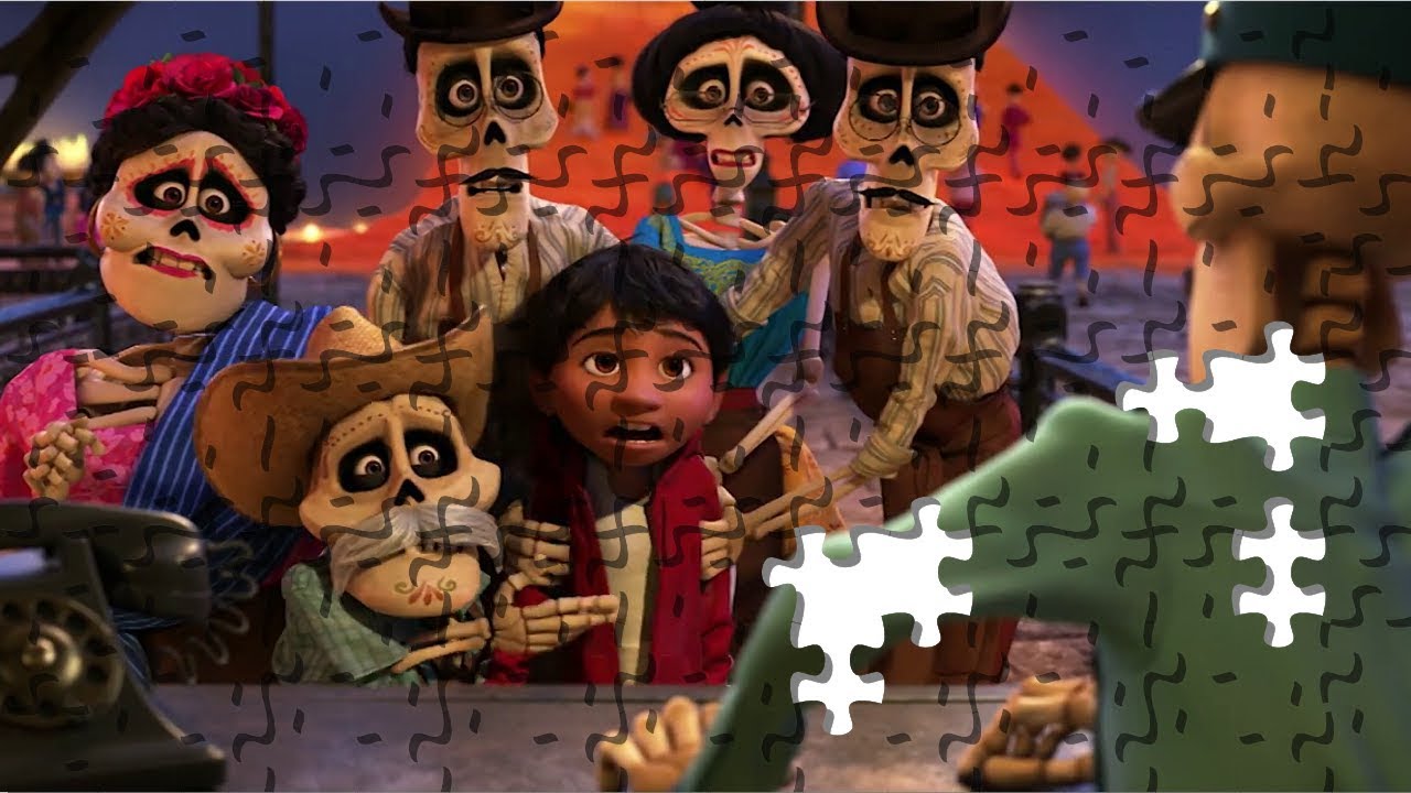Disney Pixar Coco Jigsaw Puzzle Amazing Puzzle for Children Kids