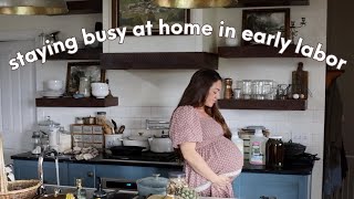 Laboring at Home Vlog | Long labor with fifth baby