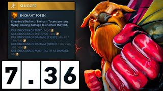 New 7.36 Earth Shaker is Real One Punch Man🔥🔥🔥Send you Flying | Dota 2 Gameplay