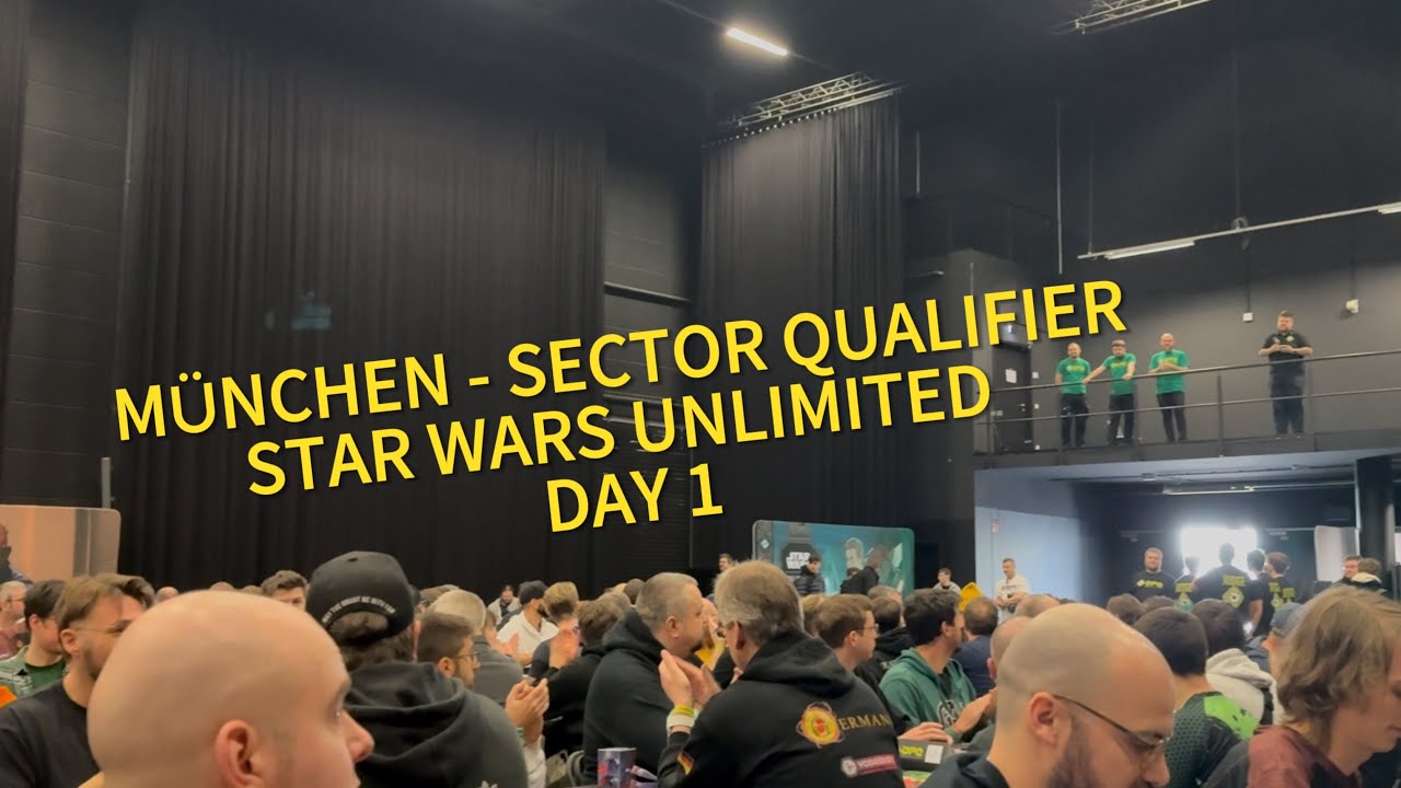 Sector Qualifier München – 500 Spieler, Hard Control & Null Schlaf | Star Wars Unlimited