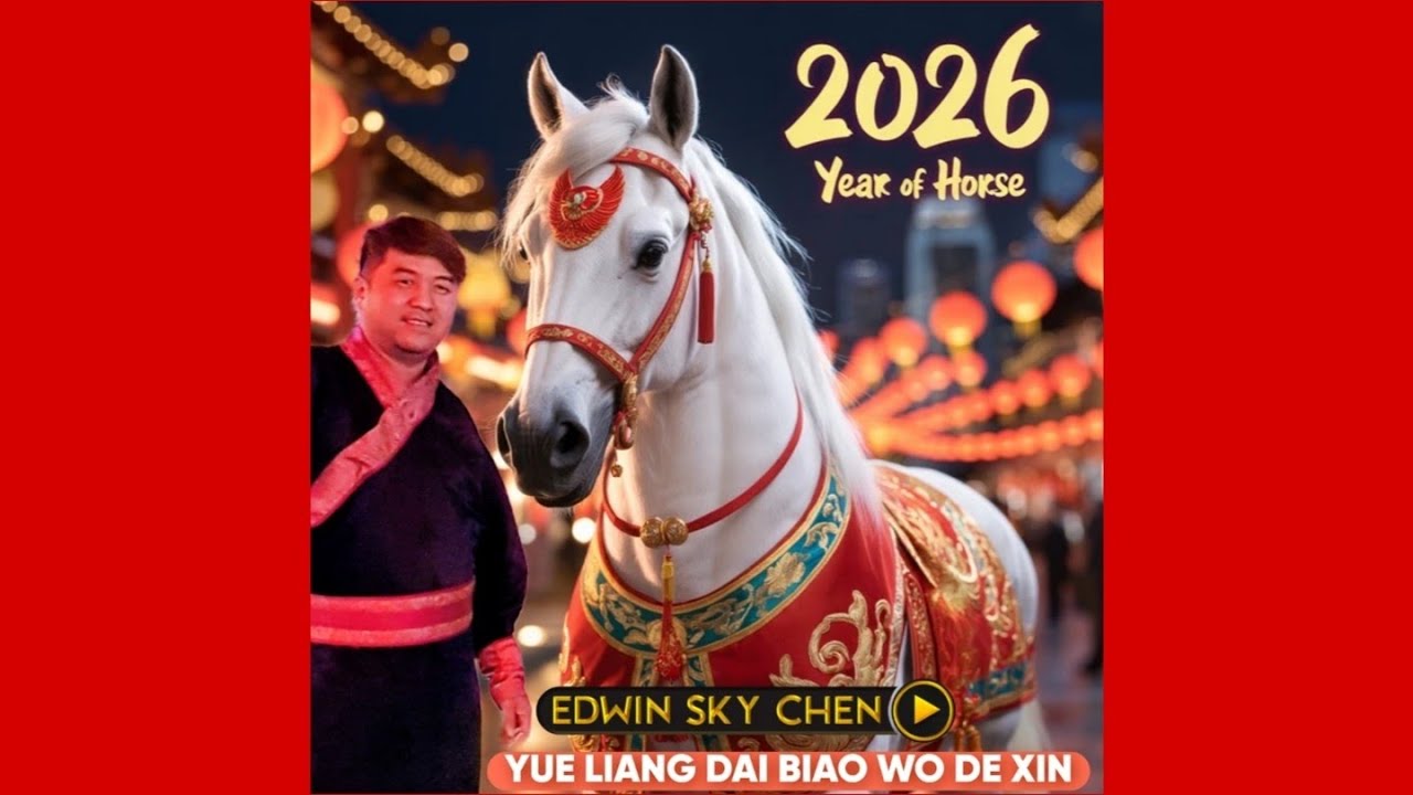 YUE LIANG DAI BIAO WO DE XIN - cover by Edwin Sky Chen (GONG XIE FA CAI ...