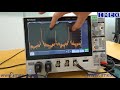 Tektronix mdo3 series  pinch  zoom on sa