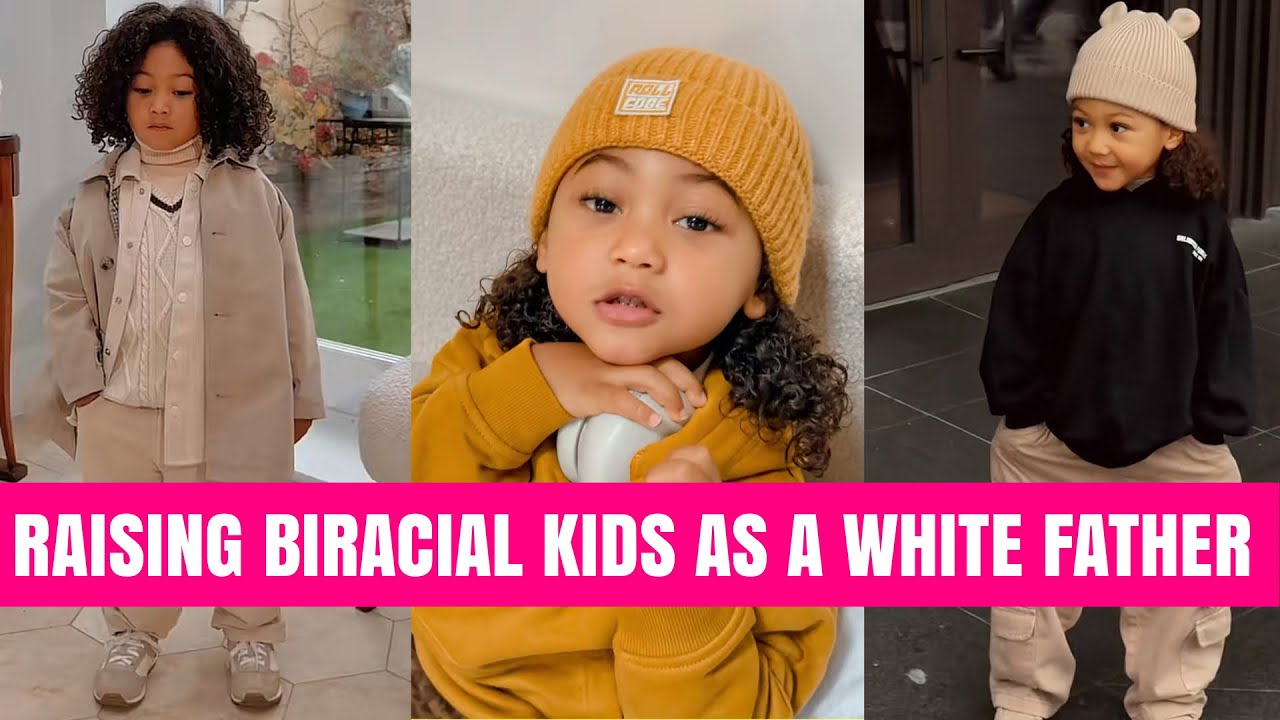 Красивые дети смешанной расы от белого отца и черной матери #вирусные