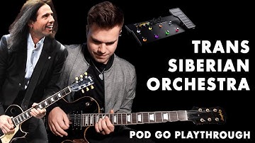 Trans Siberian Orchestra - Line 6 POD Go Patch Demo (No talking)