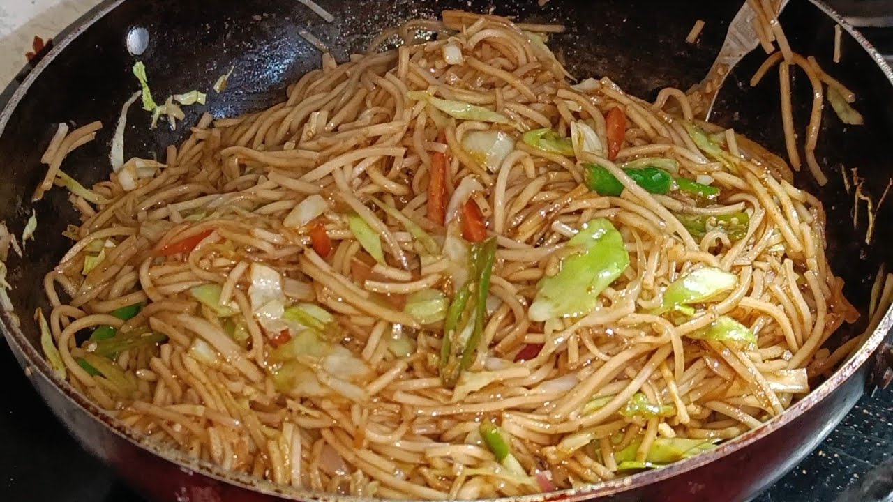 Hakka noodles easy recipe | noodles recipe by  Food Love