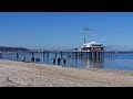Timmendorfer Strand, Germany: Baltic Sea, beach, sea bridge - (Full HD 1080p)