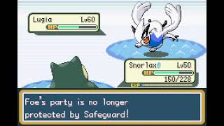 Pokemon Fire Gold GBA Lugia screenshot 2