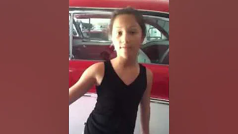 Leah Novak singing having fun