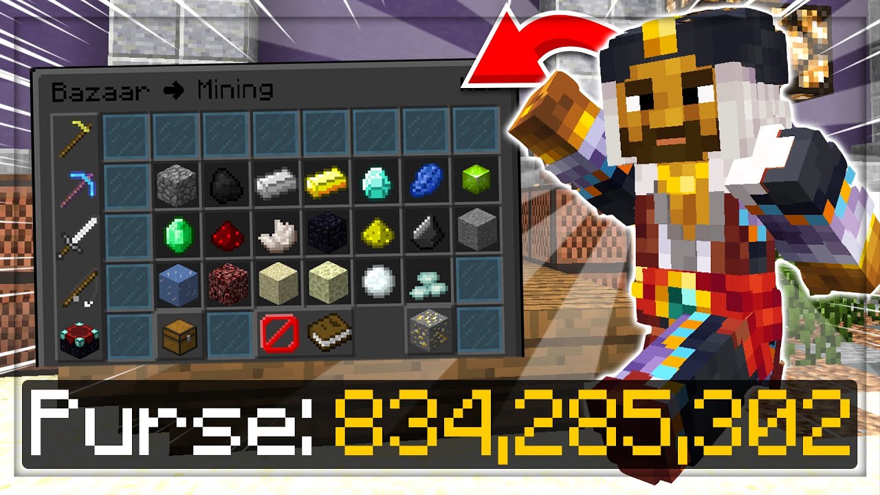 The BEST Bazaar Flipping Strategies for Hypixel Skyblock *100M Per Day