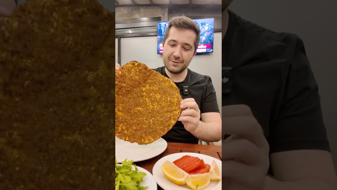 Lahmacun Serisi 4 | Kilisli Ömer Usta, Ataşehir. #duet #gibidizisi #lahmacun #yemek #yemektarifleri