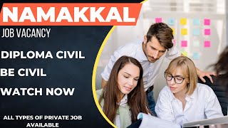 Namakkal Job vacancy | Urgent Requirement | All types of job available | Job Chat