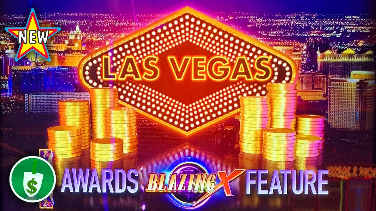 ⭐️ New Blazing X Las Vegas slot machine YouTube