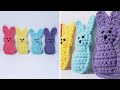 How To Crochet PEEP BUNNY Easter Crochet Ideas