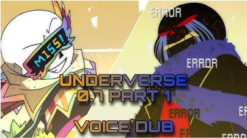 UNDERVERSE 0.7 PART 1 [By Jakei] BATTLE: ERROR VS FRESH!INK (FAN VOICE DUB)