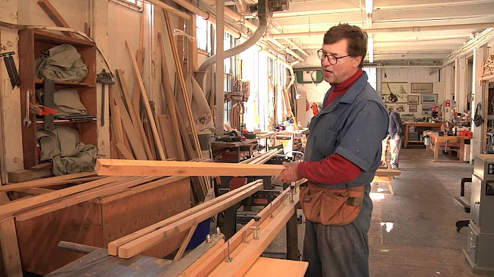 Herreshoff S-Boat  "Tapering Frames before Steam-bending"