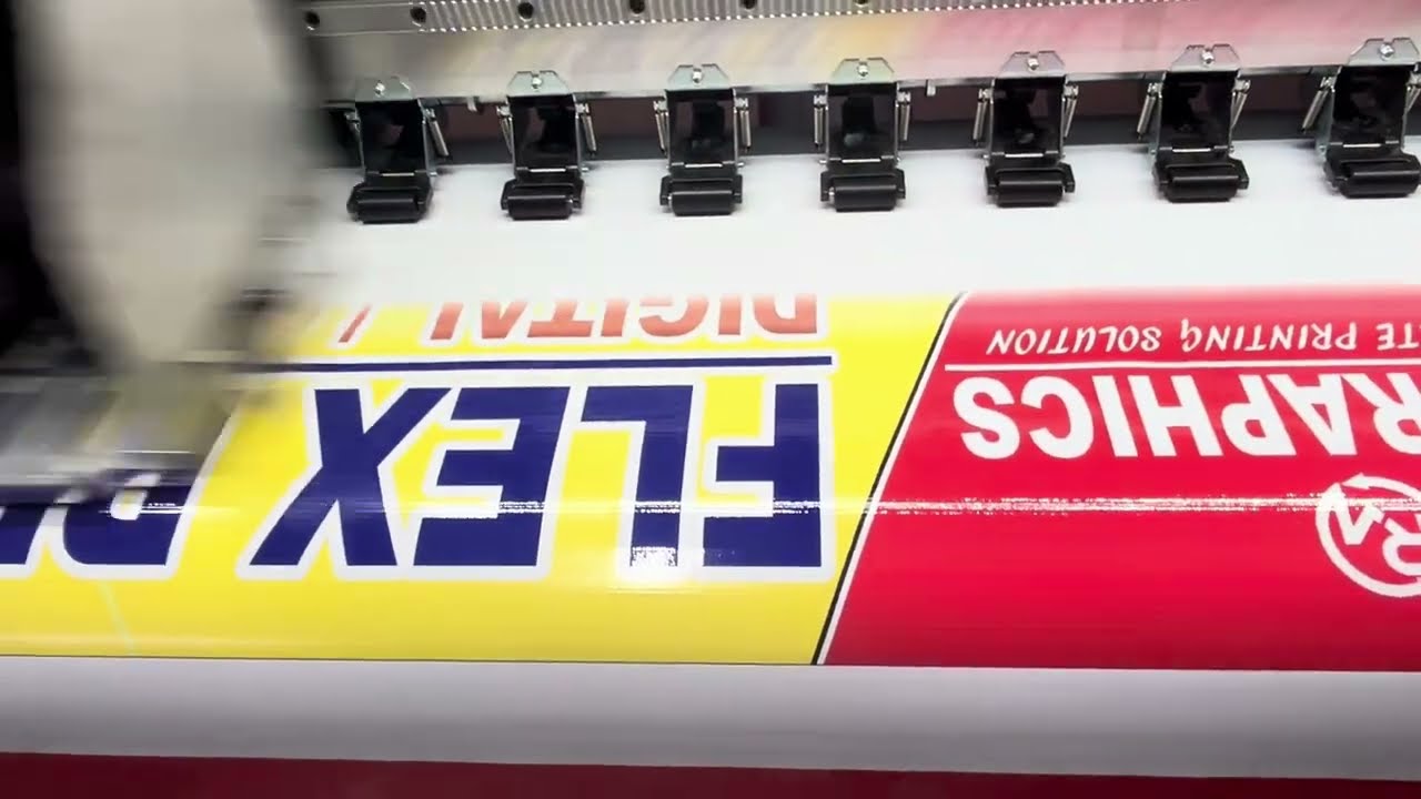 Yaselan X9 Neg Pr inkjet Printer installation at RM Graphics Delhi Mob 9311099949 