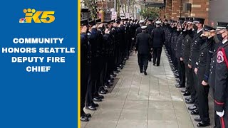 Community honors Seattle deputy fire chief