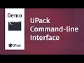 Demo: UPack Command-line Interface