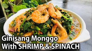 Download Lagu How To Cook Best Ginisang Monggo Recipe | Ginisang Monggo with Shrimp at Spinach MP3