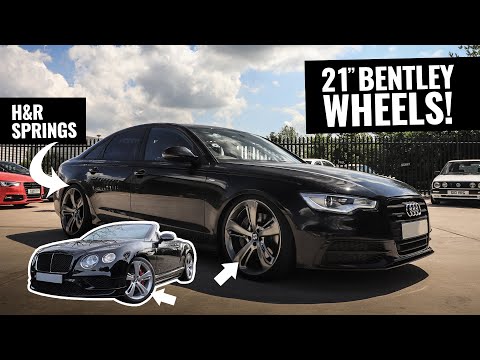 Audi A6 3.0 BiTDI Lowered on 21