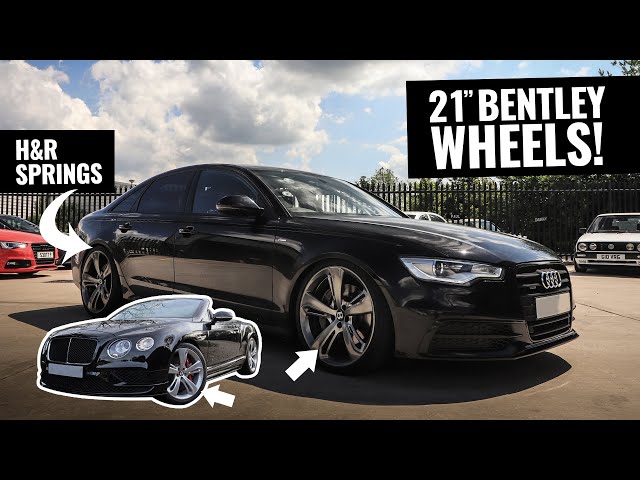 Audi A6 3.0 BiTDI Lowered on 21