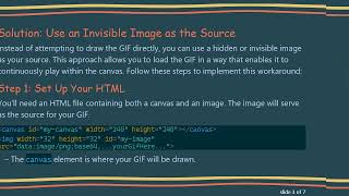 How to Effectively Draw a GIF on a Canvas in JavaScript