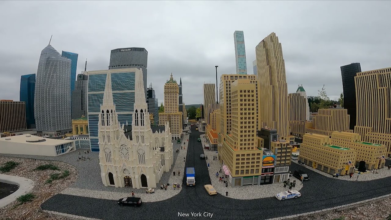 Lego Model of Panorama Towers In Las Vegas