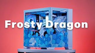 Velztorm Frosty Dragon Showcase - Limited Edition Custom Art Pc