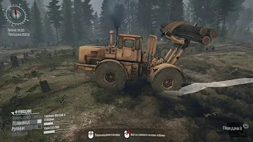 Spintires  MudRunner  Погрузка бревен