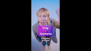 And that's on the power of keyframes in #Premiere on iPhone. 💅 #shorts