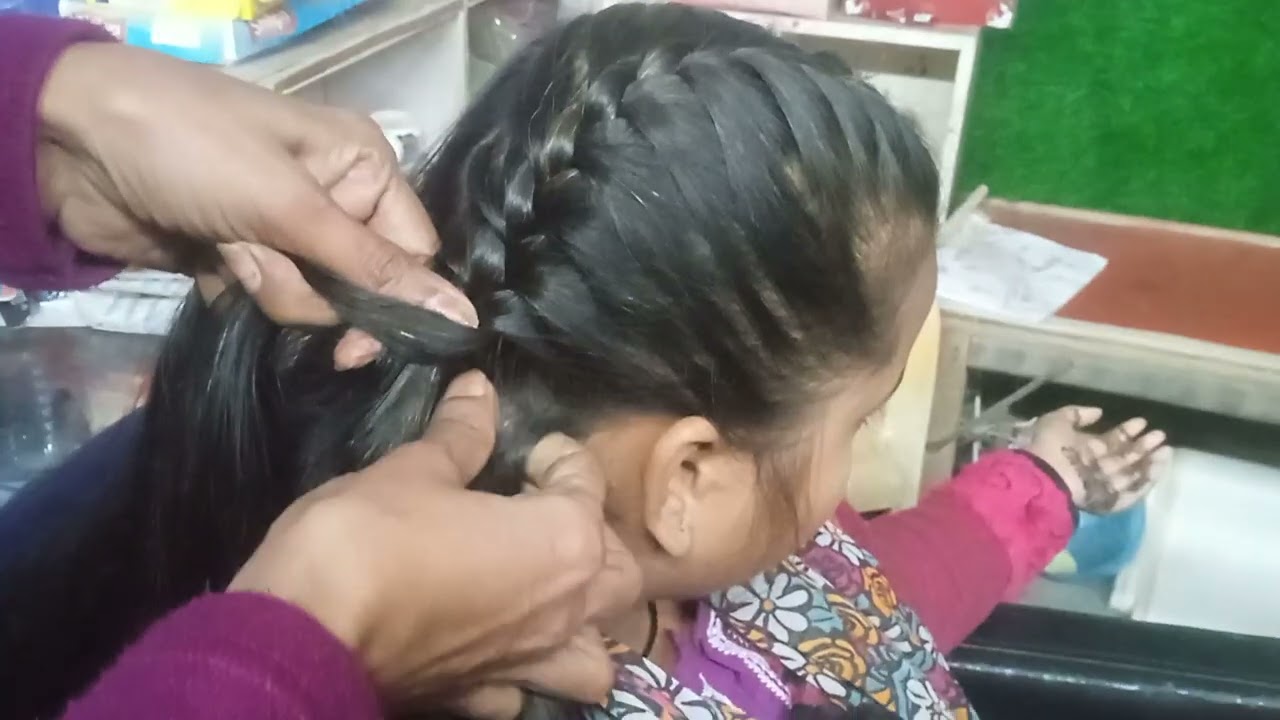 Very beautiful hair style juda