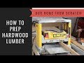 How to Build a Cabinet Lesson 24: How to Prepare Hardwood Lumber How to Build a Cabinet Lesson 24: How to Prepare Hardwood Lumber