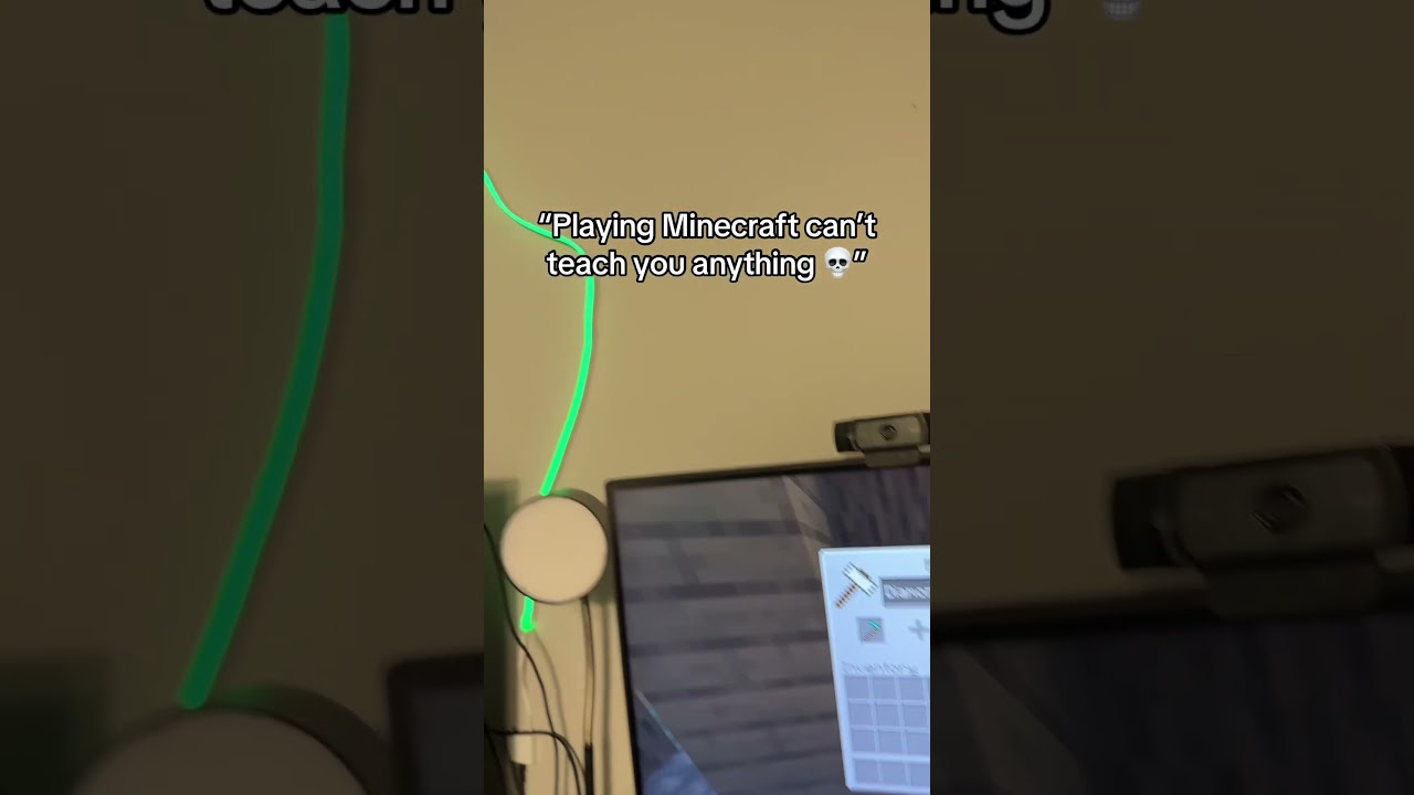 Minecraft has taught me more than school has… 💀 