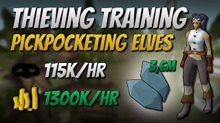 Pickpocketing Elves [115K EXP | 1300K GP]
