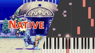 Piano - SNES Dragon Ball Z Hyper Dimension - Native screenshot 5
