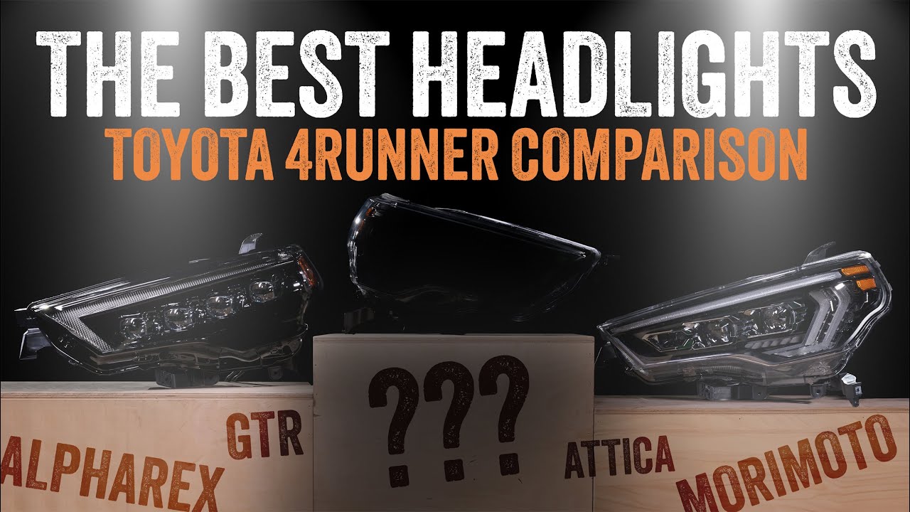 Ultimate 2014-2024 5th Gen Toyota 4Runner Headlight Shootout | Which ...