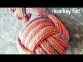 Как сплести узел "Кулак обезьяны / Monkey's Fist" из паракорда