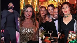 رقص وفرحة النجوم في حفل زفاف اسطوري لبنت باسل سماقية بعد يوم من رحيل الفنان هاني شاكر   سمعها