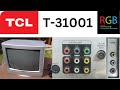 TCL T 34001 34cm 14 Component CRT TV
