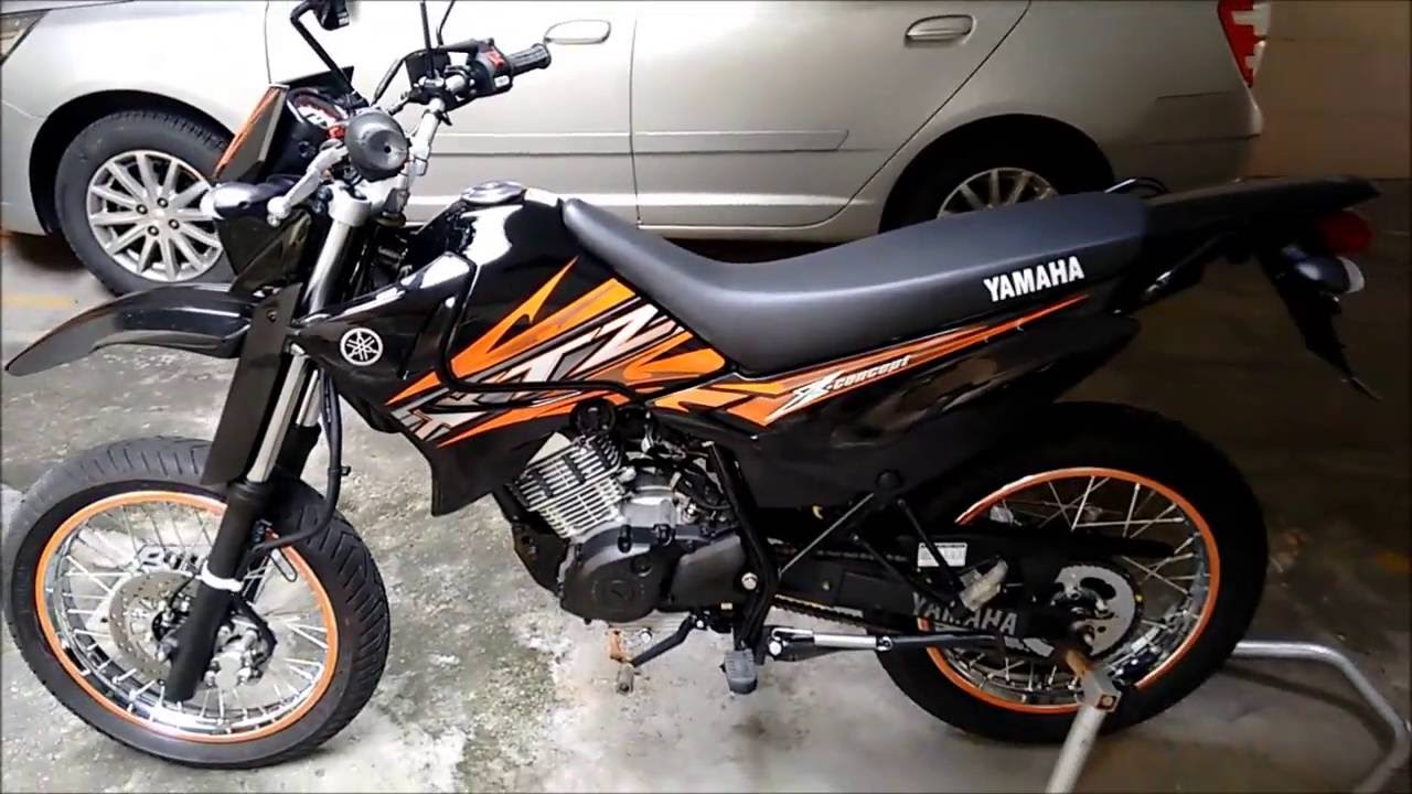 Yamaha XTZ 125 XE 2015 - versão motard - MOUSE XJ - YouTube