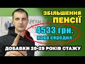 Пенсія РІЗКО ЗРОСТАЄ. Середня з 3900 до 4533 гривні. Які ще цифри озвучив Пенсійний Фонд