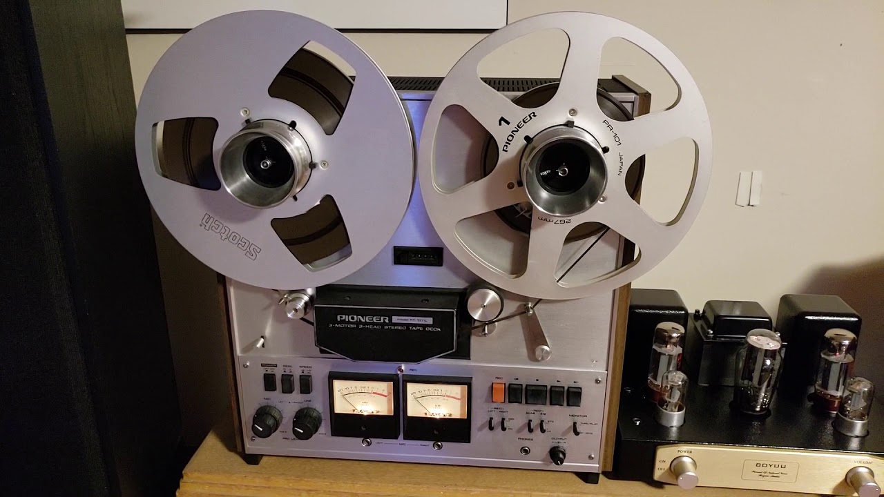 Pioneer RT-1011L Reel to Reel Quick Demo 