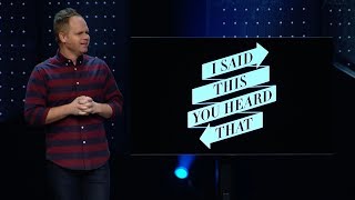 I Said This, You Heard That | CLAY SCROGGINS & KATHLEEN EDELMAN