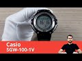 Affordable  alternative to Pro Trek / Casio SGW-100-1V / Unboxing / Watch Review