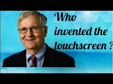 Video: Who Invented The Touchscreen Phone