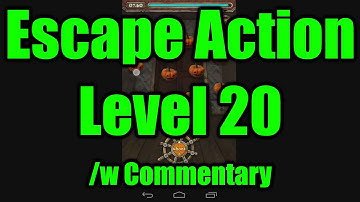 Escape Action - Level 20 Walkthrough - HD - With Commentary