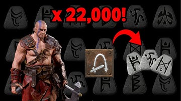 I horked 22,000+ Travincal corpses, for high runes.
