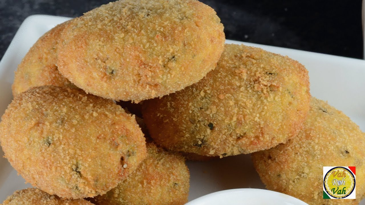 Chicken Fry And Roast Recipes 36 - Crispy Chicken Cutlets  - By Vahchef @ vahrehvah.com | Vahchef - VahRehVah