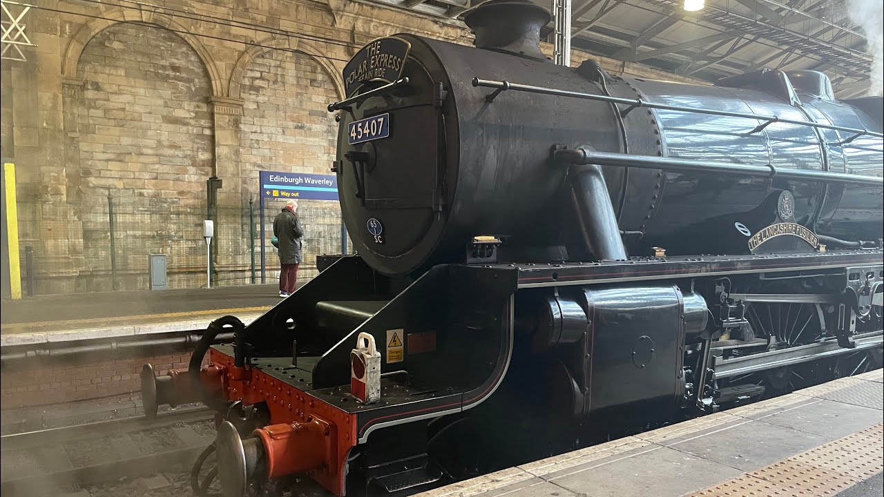 Polar Express at Edinburgh Waverley & Haymarket
